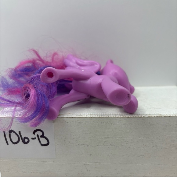 My Little Pony G4 Princess Twilight Sparkle Glitter Design Brushable 3” FIM MLP - Picture 6 of 7